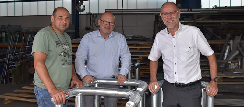 Gefragte Stahlprodukte made in Brensbach - Pressebericht über uns von Odenwaldkreis.de